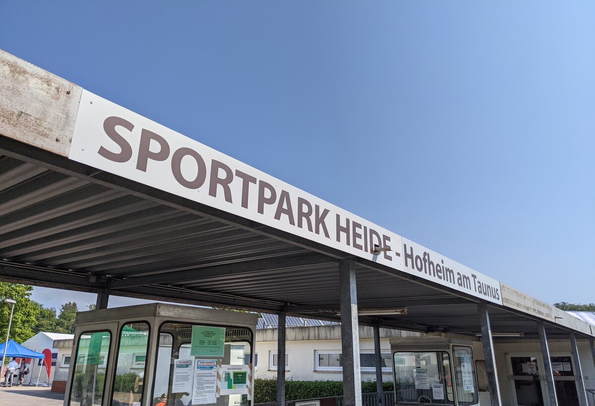 Eingang Sportpark Heide