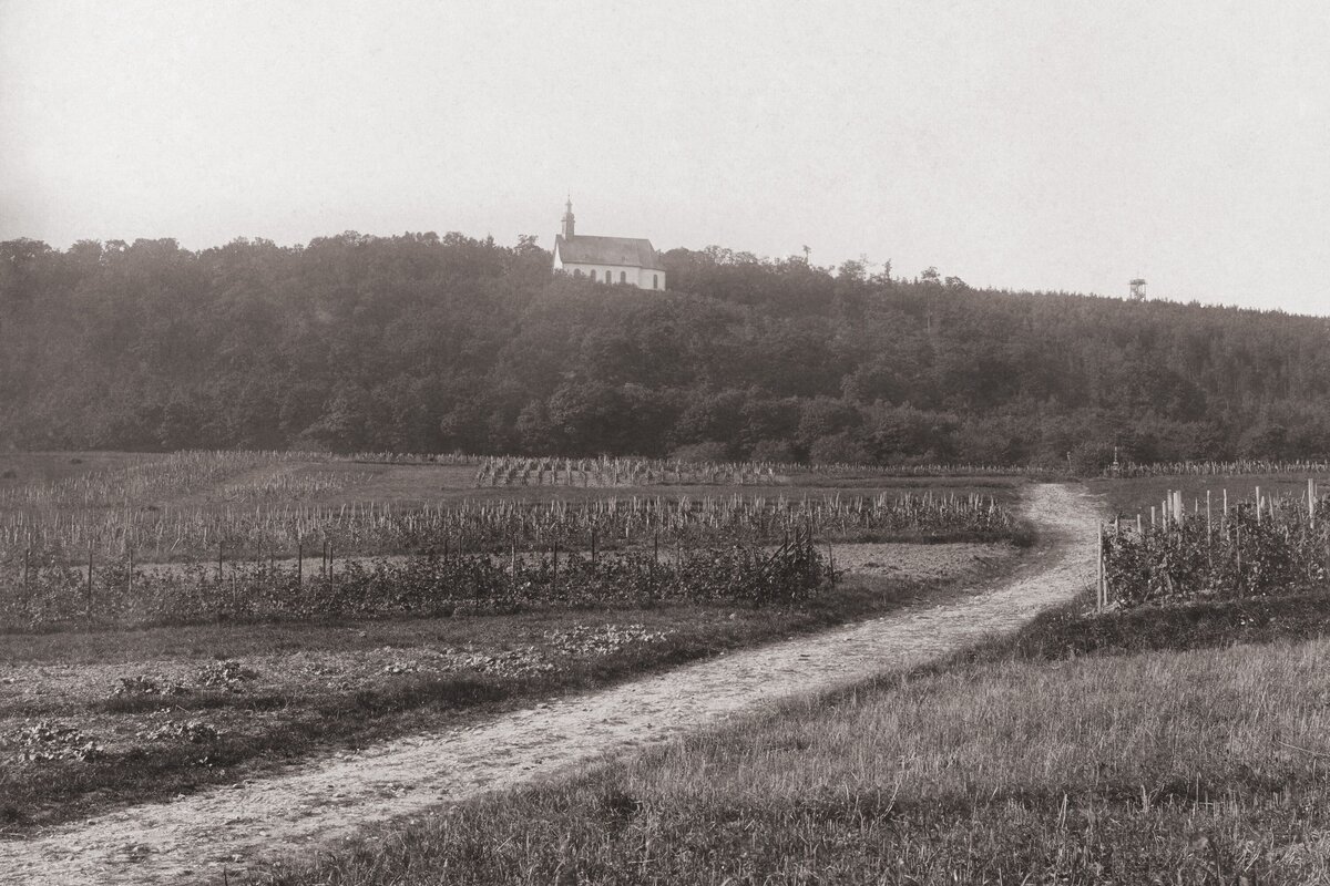 Kreuzweg am Kapellenberg um 1900