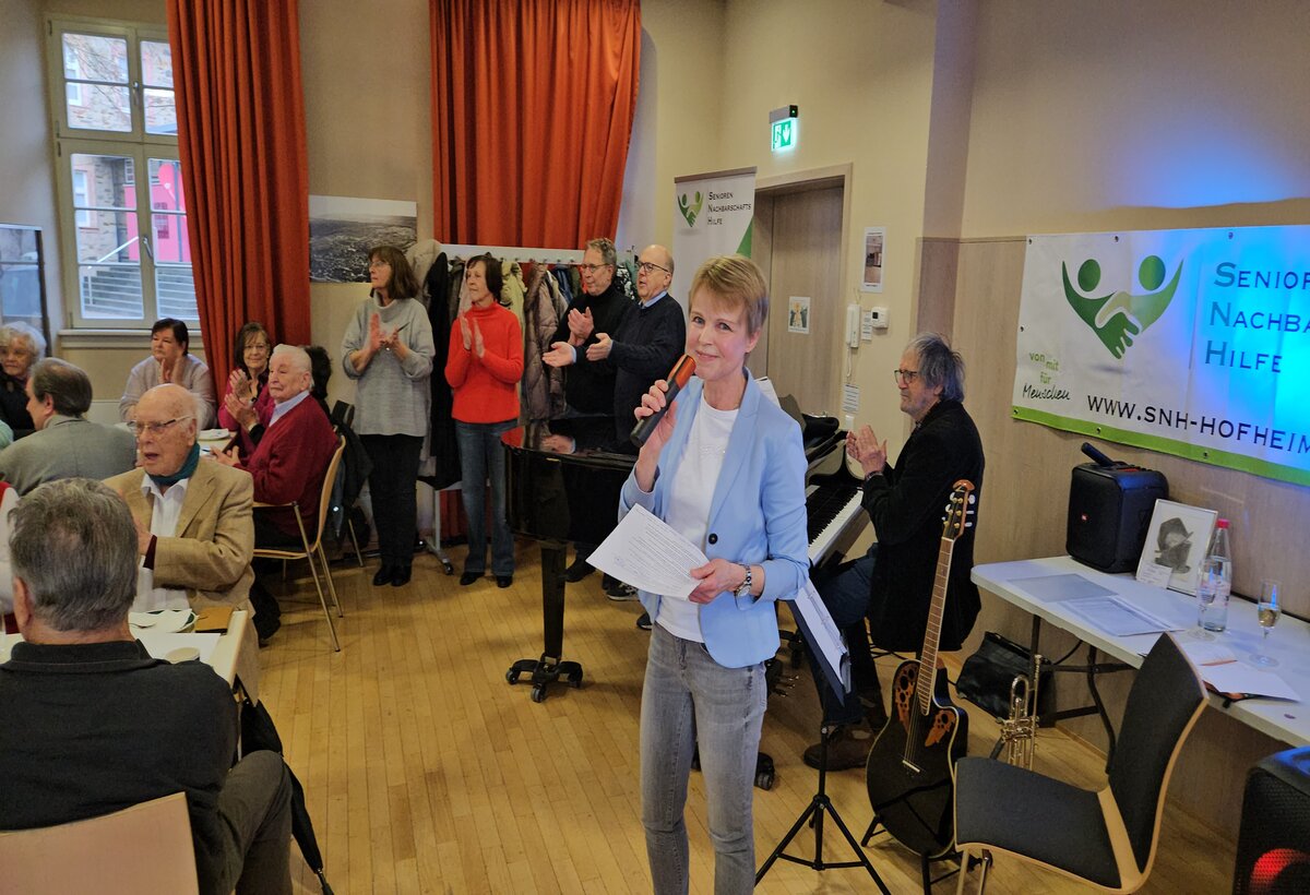 Die neue Vorsitzende der SNH, Monika Thorauer