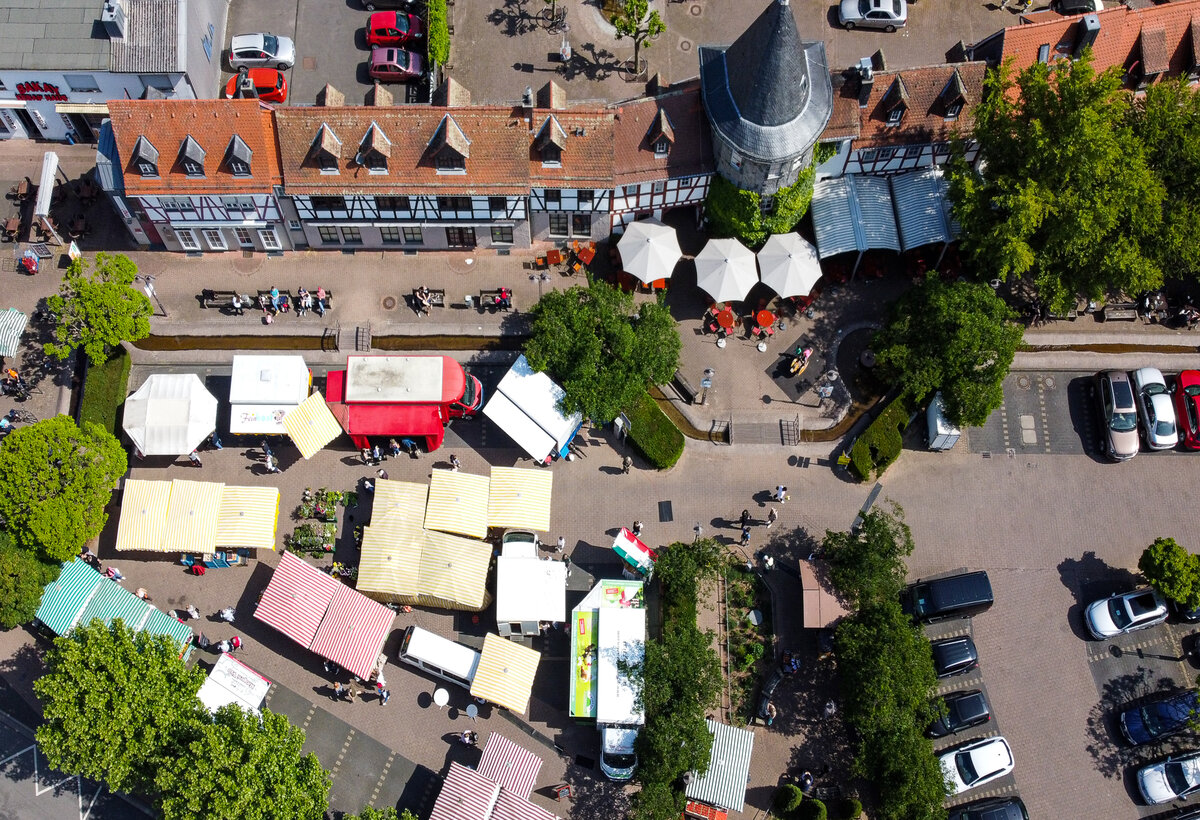 Der Hofheimer Wochenmarkt