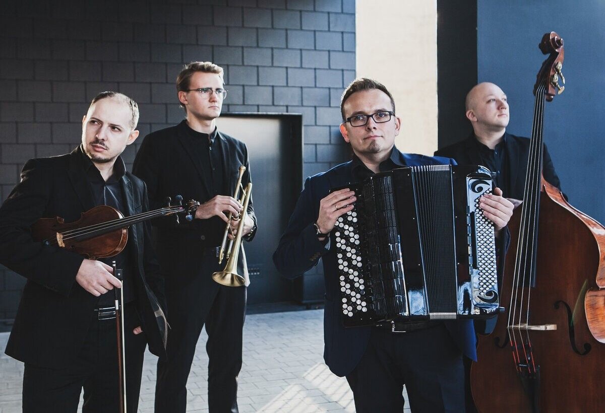 Musikalischer Besuch aus der polnischen Partnerstadt Pruszcz Gdański.