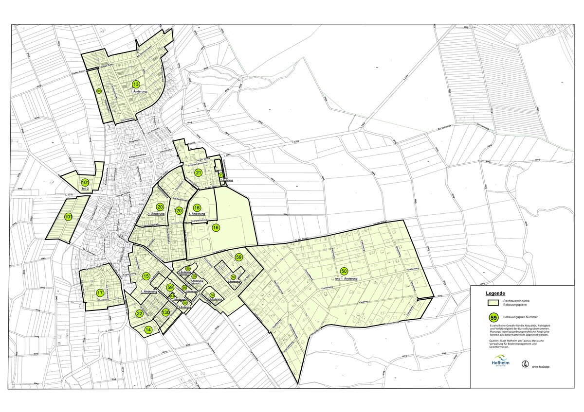 Übersichtsplan Langenhain
