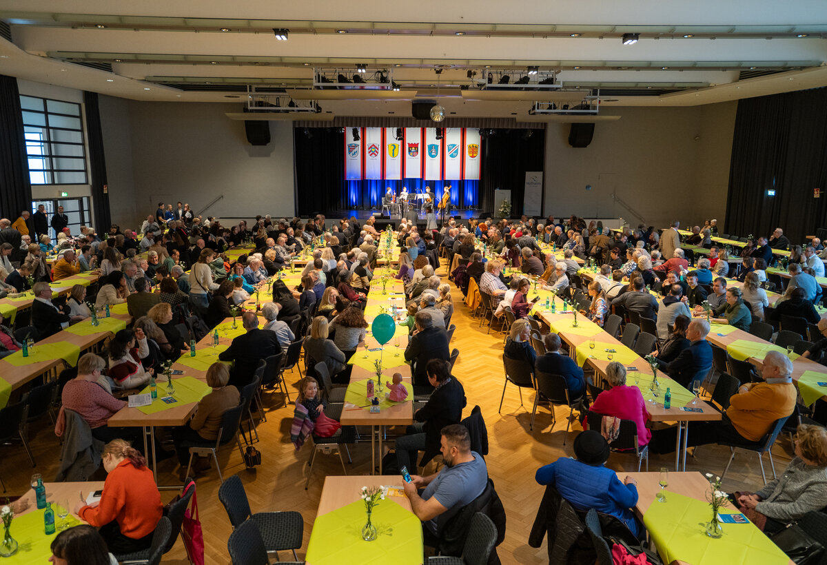 Übersicht aus dem Festsaal