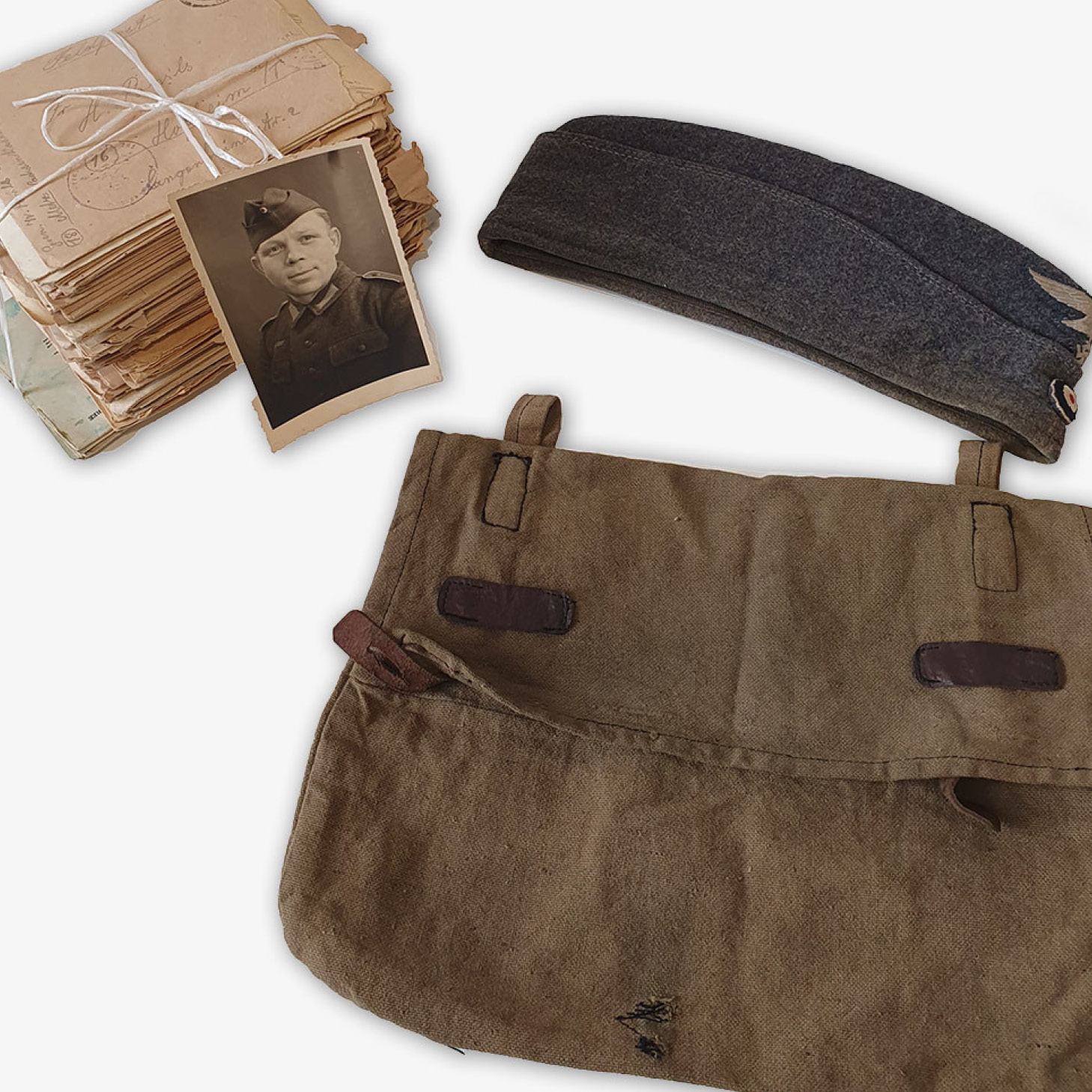 Feldpost aus dem Zweiten Weltkrieg – jahrzehntelang sorgsam aufbewahrt.