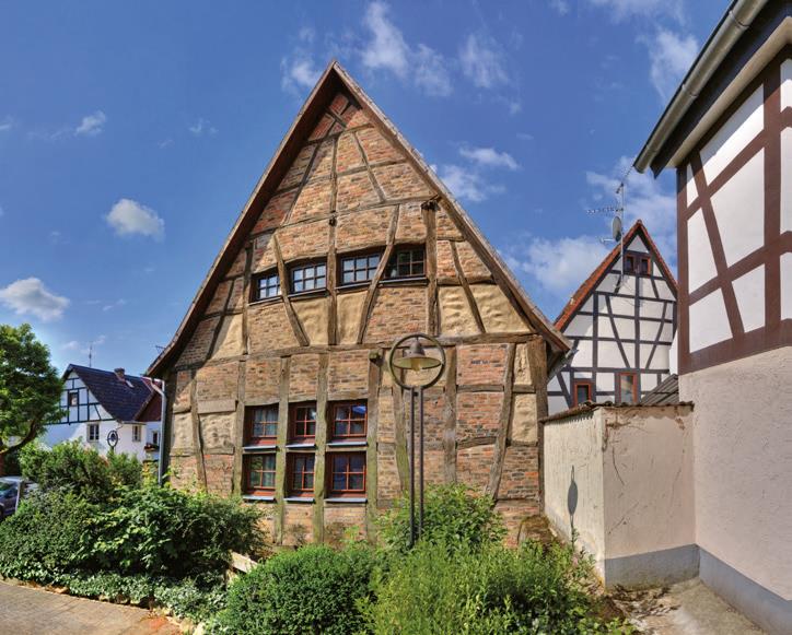 Das Foto zeight die Haindl-Scheune in der Bärengasse im Jahr 2013 in der Hofheimer Altstadt. Aufnahme: Heiko Schmitt