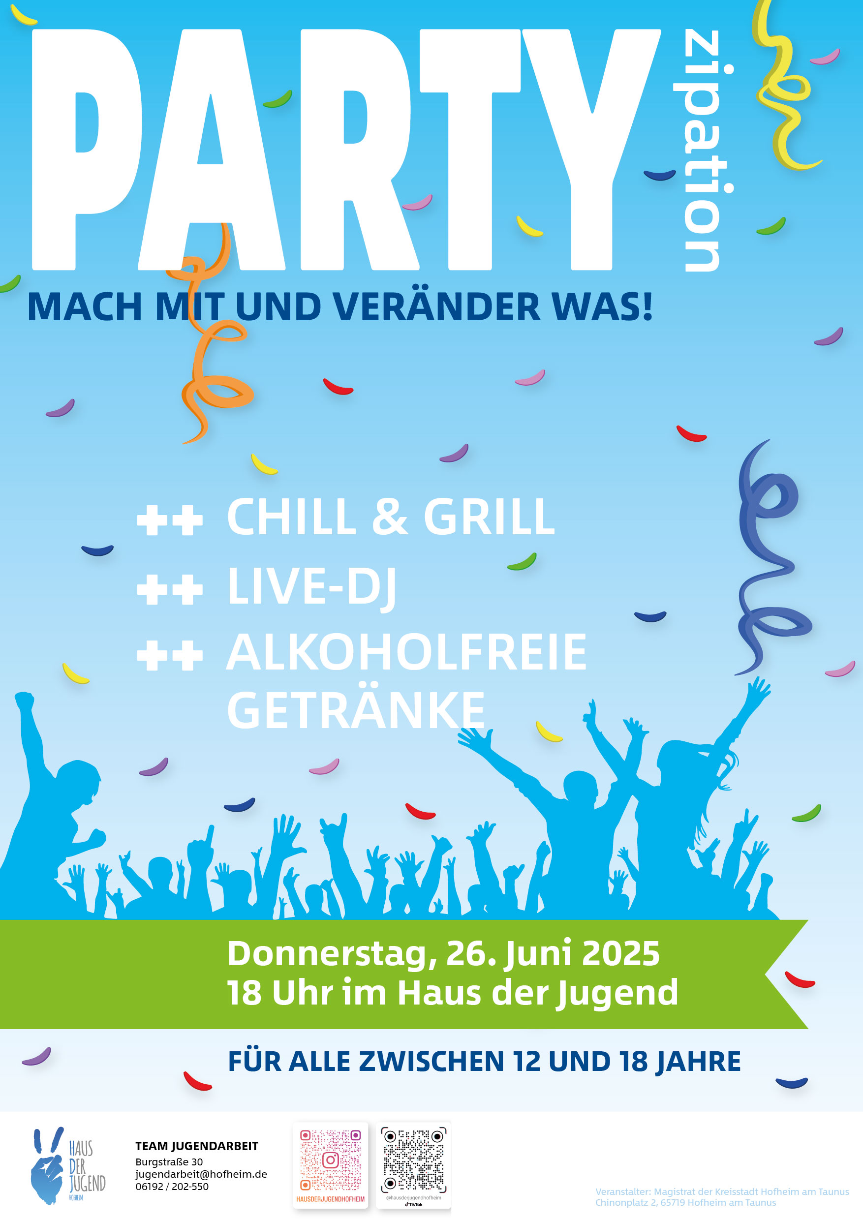 Plakat: PARTYzipation