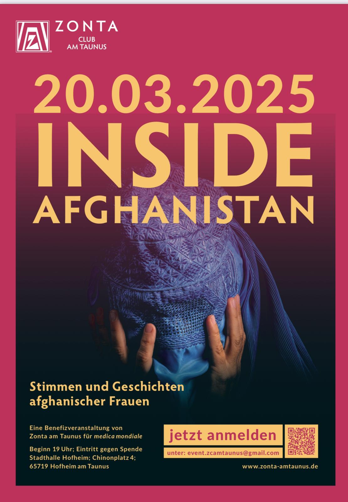 Plakat zur Veranstaltung