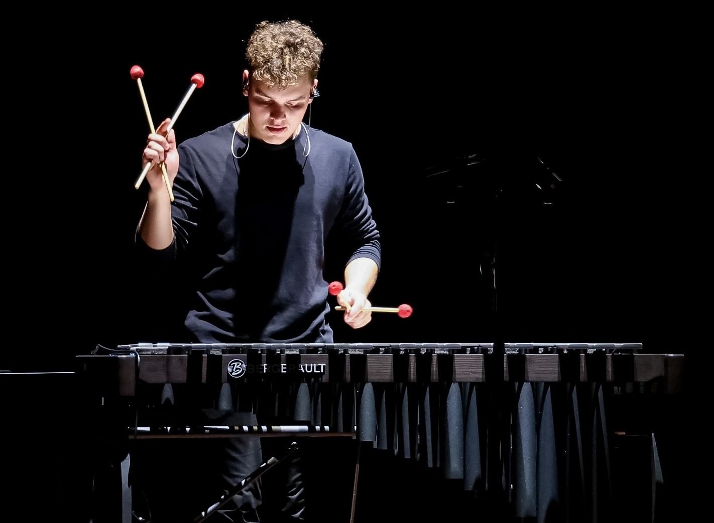 Patryk Szczechowski am Vibraphon