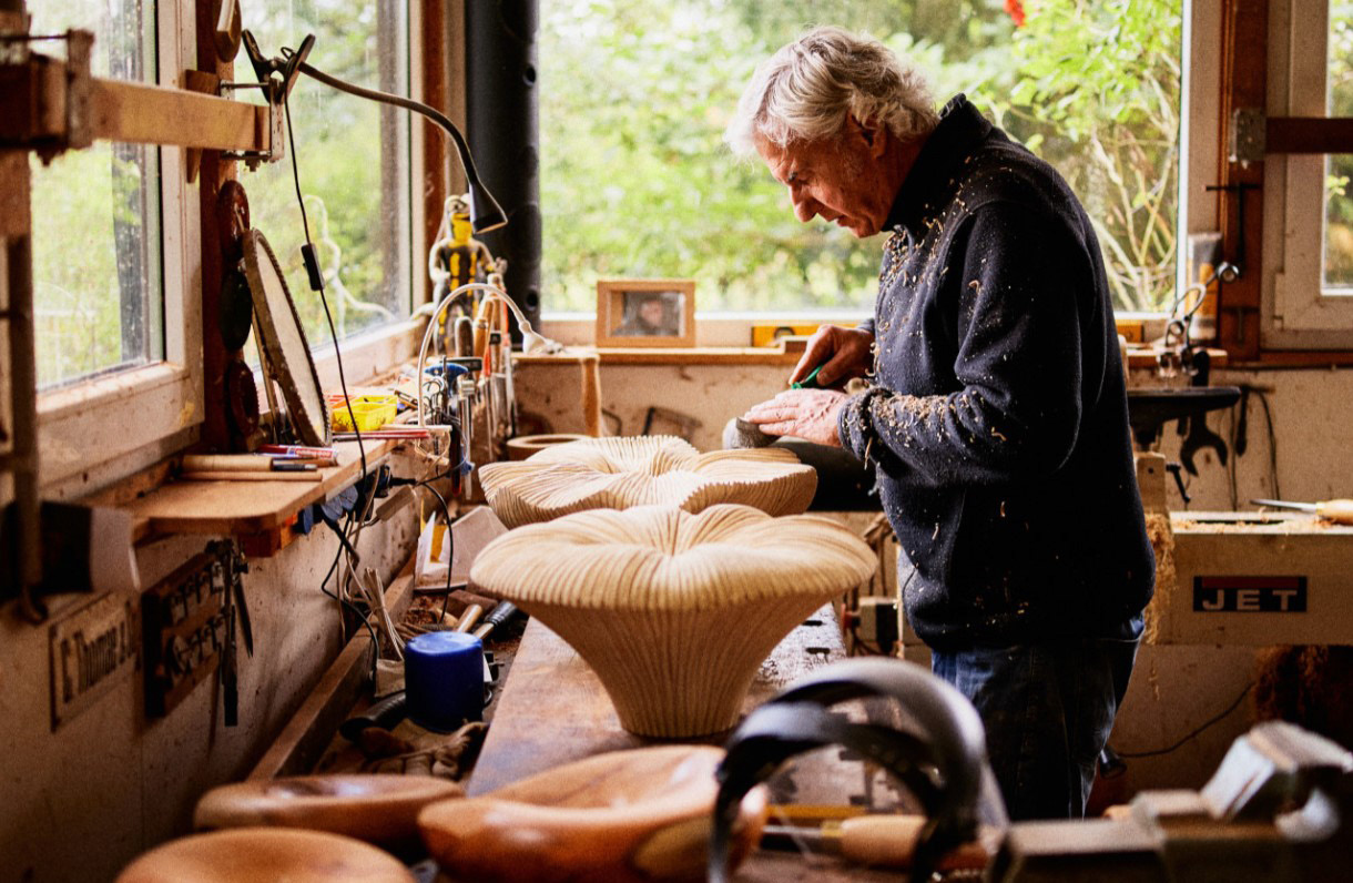 Thomas Pildner in seinem Atelier